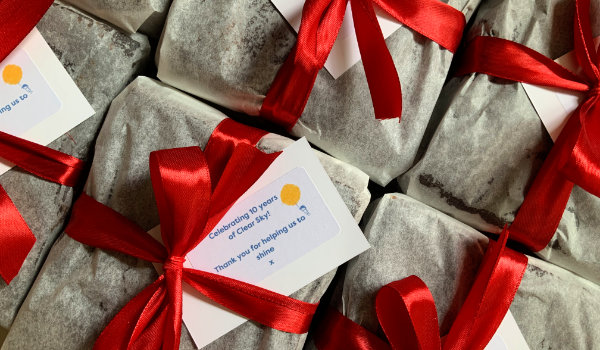 Brownies ribbon gift card oxford