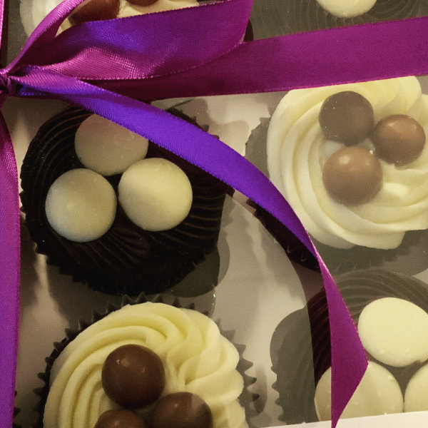 Chocolate selection cupcake box